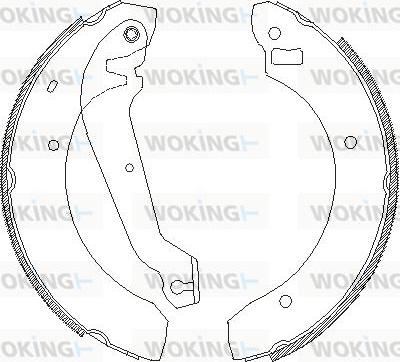 Woking Z4063.00 - Kočiona obloga www.molydon.hr