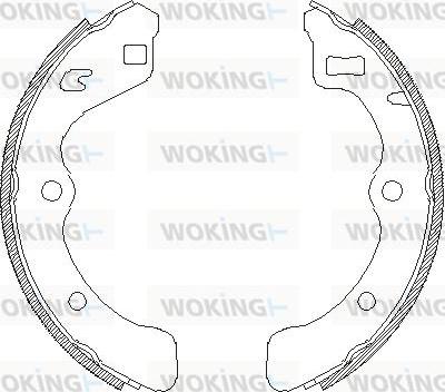 Woking Z4067.00 - Kočiona obloga www.molydon.hr