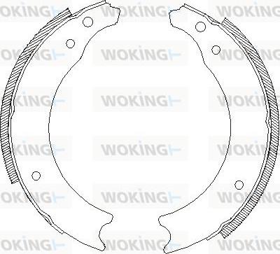 Woking Z4002.00 - Kočiona obloga www.molydon.hr