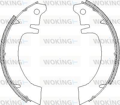 Woking Z4012.00 - Kočiona obloga www.molydon.hr