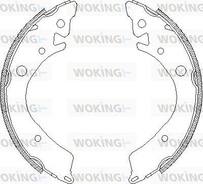 Woking Z4084.00 - Kočiona obloga www.molydon.hr