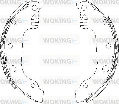 Woking Z4029.00 - Kočiona obloga www.molydon.hr