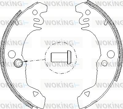 Woking Z4021.00 - Kočiona obloga www.molydon.hr