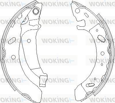 Woking Z4194.01 - Kočiona obloga www.molydon.hr