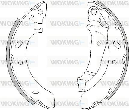 Woking Z4194.02 - Kočiona obloga www.molydon.hr