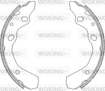 Woking Z4190.00 - Kočiona obloga www.molydon.hr