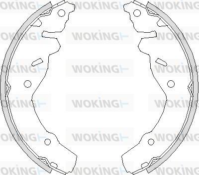 Woking Z4191.00 - Kočiona obloga www.molydon.hr