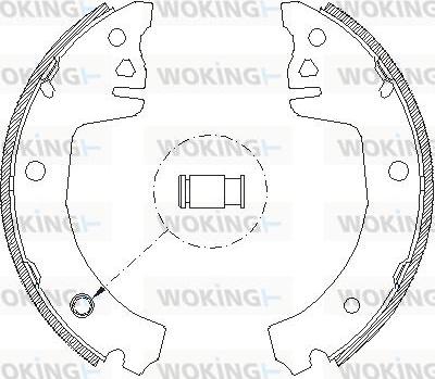 Woking Z4198.00 - Kočiona obloga www.molydon.hr