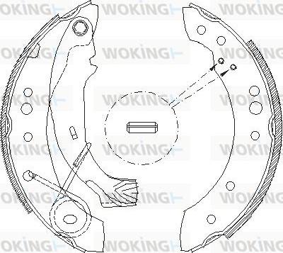 Woking Z4149.00 - Kočiona obloga www.molydon.hr