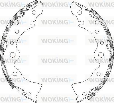 Woking Z4144.00 - Kočiona obloga www.molydon.hr