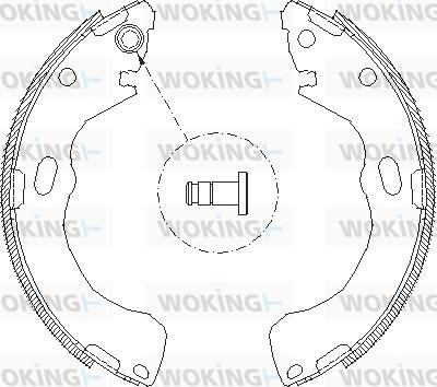 Woking Z4146.00 - Kočiona obloga www.molydon.hr