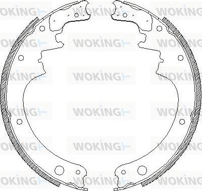 Woking Z4142.00 - Kočiona obloga www.molydon.hr