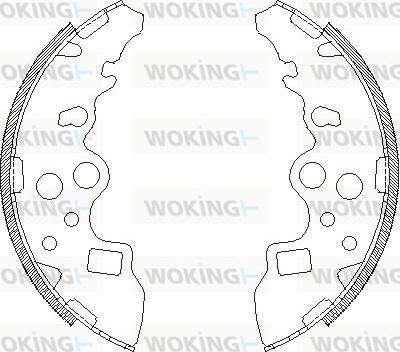 Woking Z4159.00 - Kočiona obloga www.molydon.hr