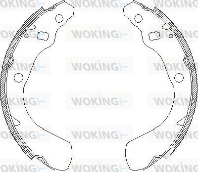 Woking Z4151.00 - Kočiona obloga www.molydon.hr