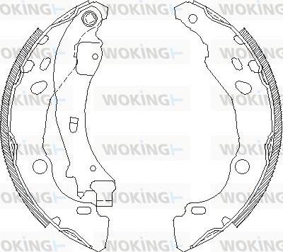 Woking Z4152.01 - Kočiona obloga www.molydon.hr