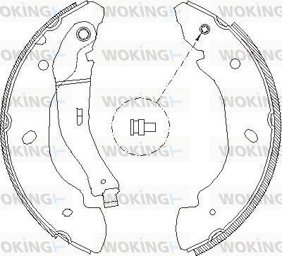 Woking Z4107.00 - Kočiona obloga www.molydon.hr