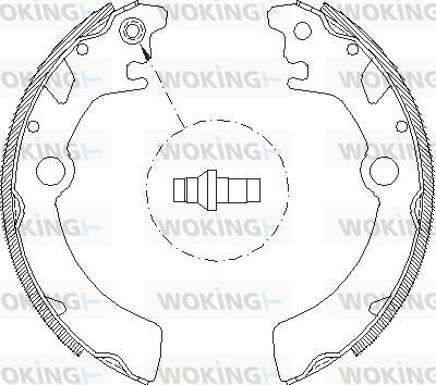 Woking Z4116.00 - Kočiona obloga www.molydon.hr