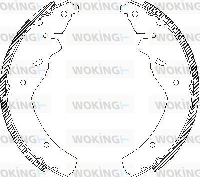 Woking Z4118.00 - Kočiona obloga www.molydon.hr