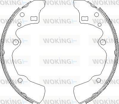 Woking Z4183.00 - Kočiona obloga www.molydon.hr