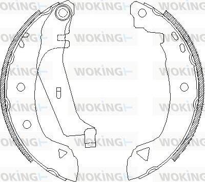 Woking Z4182.03 - Kočiona obloga www.molydon.hr