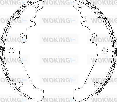 Woking Z4139.00 - Kočiona obloga www.molydon.hr