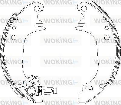 Woking Z4130.00 - Kočiona obloga www.molydon.hr