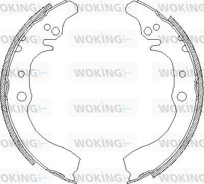 Woking Z4133.00 - Kočiona obloga www.molydon.hr