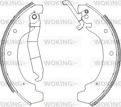 Woking Z4120.00 - Kočiona obloga www.molydon.hr