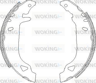 Woking Z4179.00 - Kočiona obloga www.molydon.hr