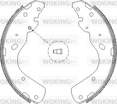 Woking Z4175.00 - Kočiona obloga www.molydon.hr