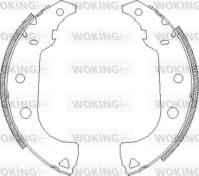 Woking Z4176.00 - Kočiona obloga www.molydon.hr