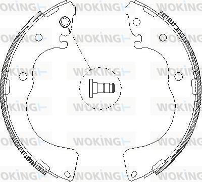 Woking Z4171.00 - Kočiona obloga www.molydon.hr