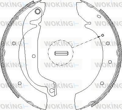 Woking Z4178.00 - Kočiona obloga www.molydon.hr