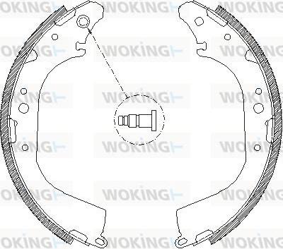 Woking Z4172.00 - Kočiona obloga www.molydon.hr