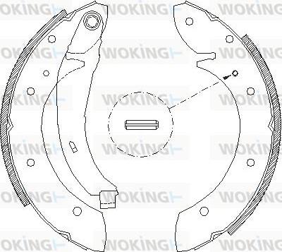 Woking Z4396.02 - Kočiona obloga www.molydon.hr