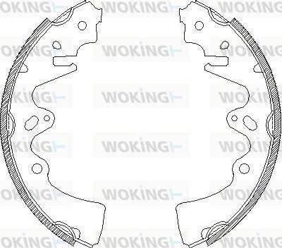 Woking Z4348.00 - Kočiona obloga www.molydon.hr