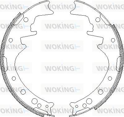 Woking Z4342.00 - Kočiona obloga www.molydon.hr