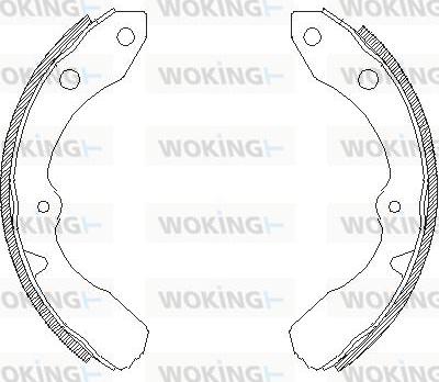 Woking Z4359.00 - Kočiona obloga www.molydon.hr