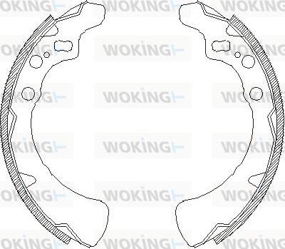 Woking Z4354.00 - Kočiona obloga www.molydon.hr