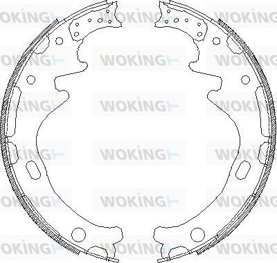 Woking Z4358.00 - Kočiona obloga www.molydon.hr