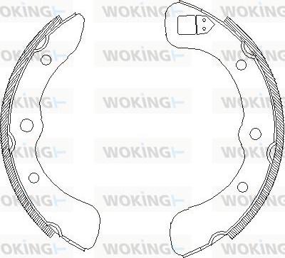 Woking Z4352.00 - Kočiona obloga www.molydon.hr