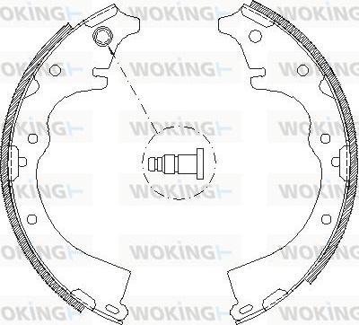 Woking Z4360.01 - Kočiona obloga www.molydon.hr