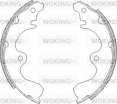 Woking Z4361.00 - Kočiona obloga www.molydon.hr