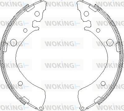 Woking Z4367.01 - Kočiona obloga www.molydon.hr