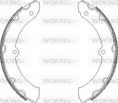 Woking Z4314.00 - Kočiona obloga www.molydon.hr