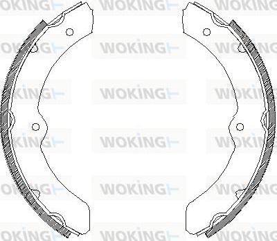 Woking Z4311.00 - Kočiona obloga www.molydon.hr