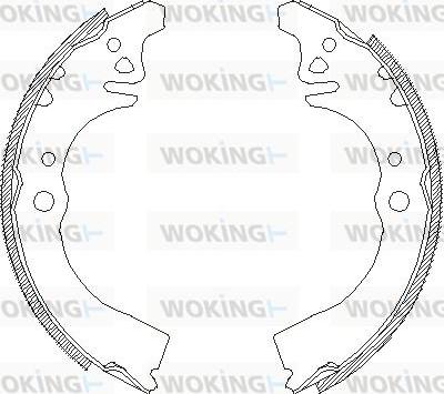 Woking Z4389.00 - Kočiona obloga www.molydon.hr