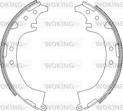 Woking Z4387.00 - Kočiona obloga www.molydon.hr