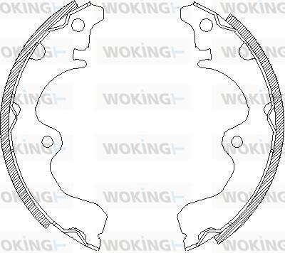 Woking Z4334.00 - Kočiona obloga www.molydon.hr