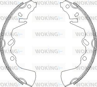 Woking Z4324.00 - Kočiona obloga www.molydon.hr